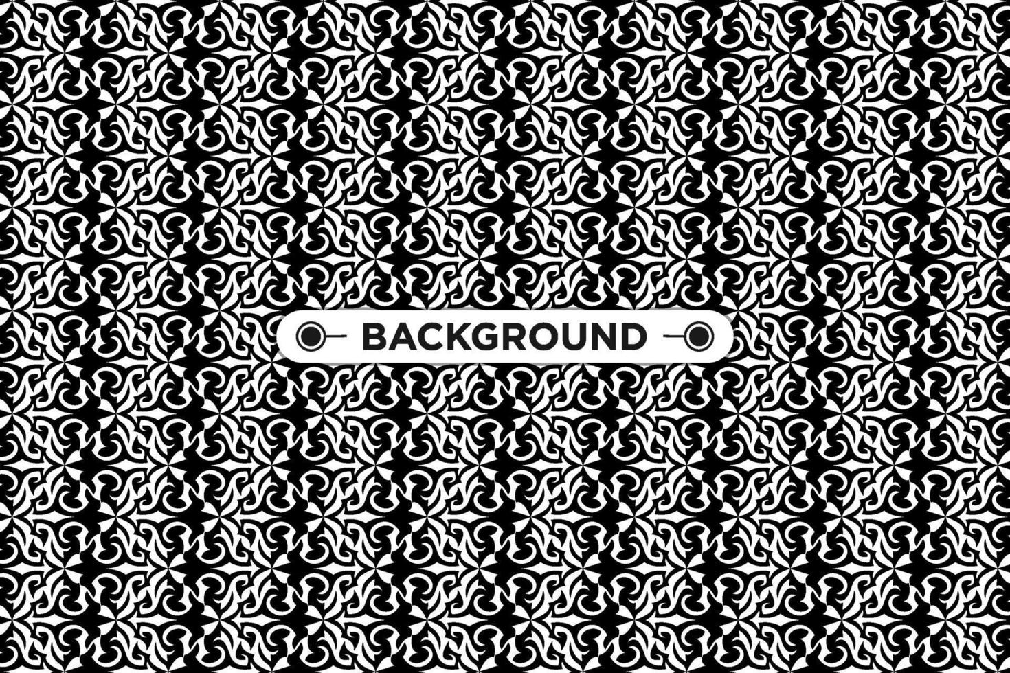 background black seamless pattern with unique ethnic texture vector