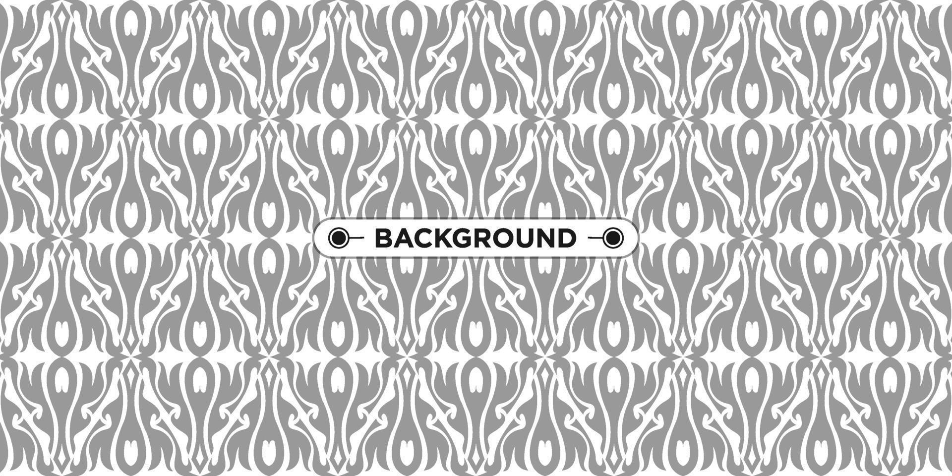 seamless pattern gray background with a unique abstract ethnic texture vector
