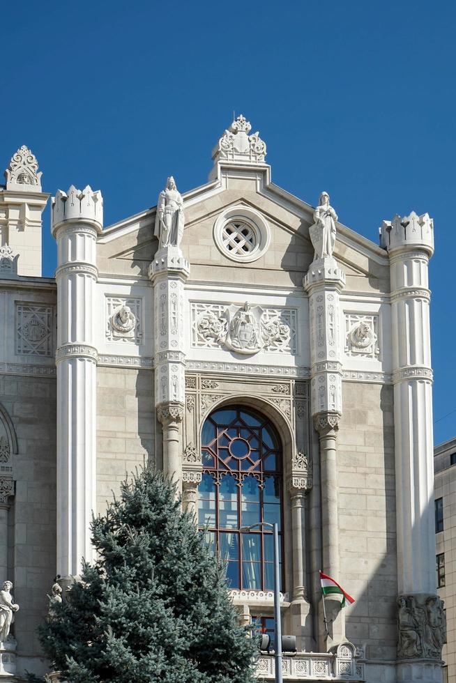 Budapest, Hungary, 2014. Vigado Concert Hall in Budapest photo