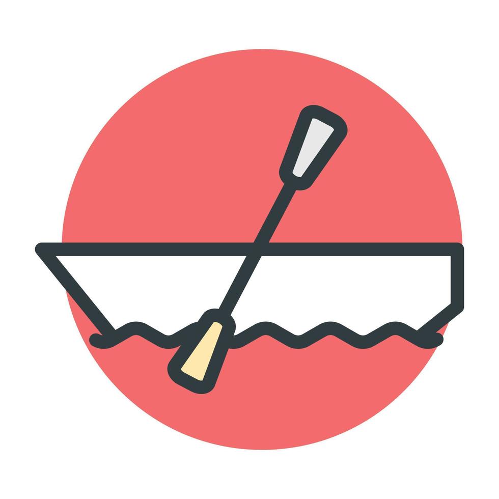 Trendy Boat Concepts vector