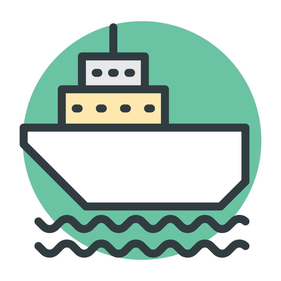 Cruise Ship Concepts vector