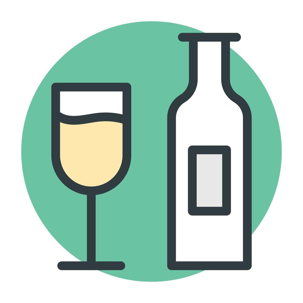 Alcoholic Drink Concepts vector