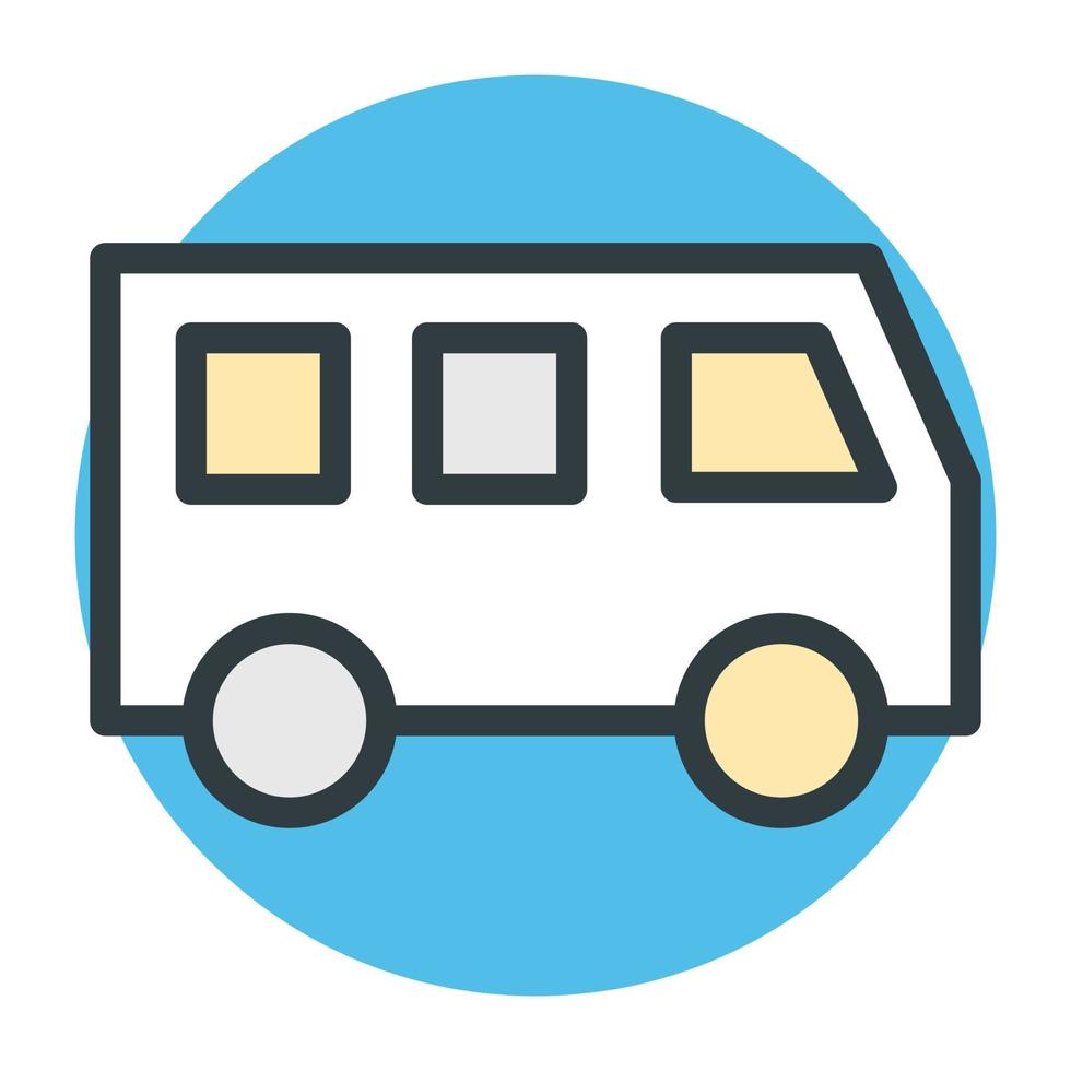 Tour Bus Concepts vector