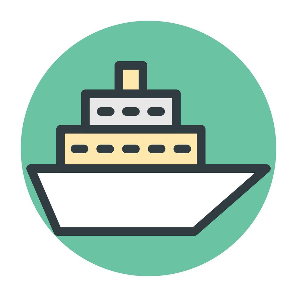 Trendy Cruise Concepts vector