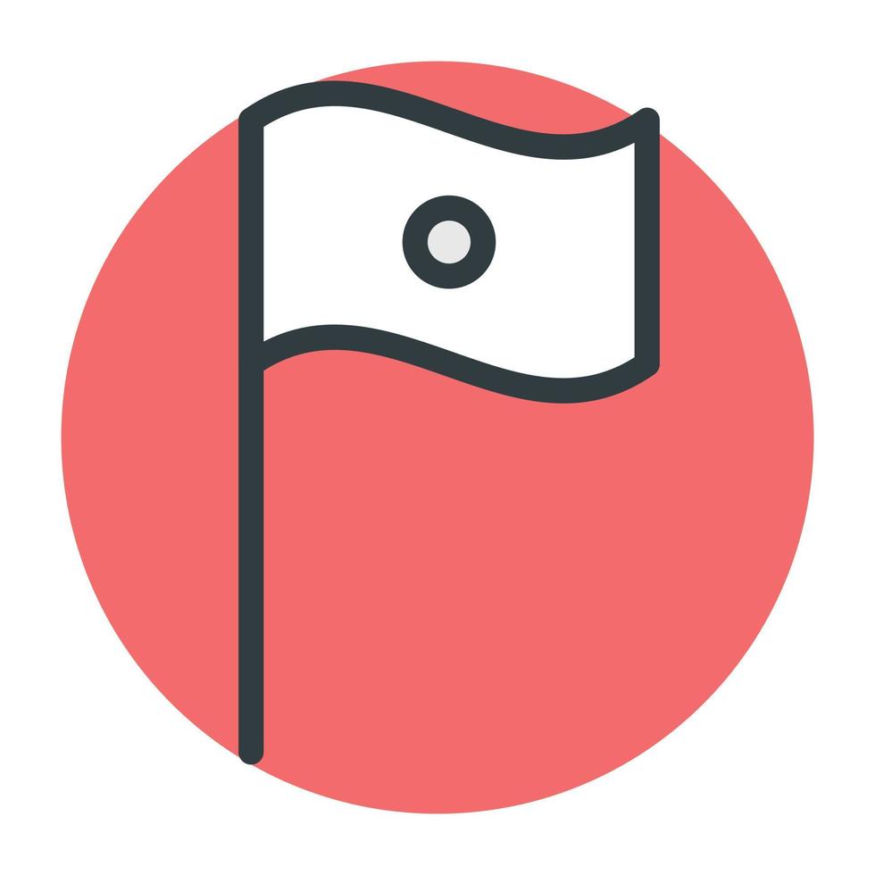 Trendy Flag Concepts vector