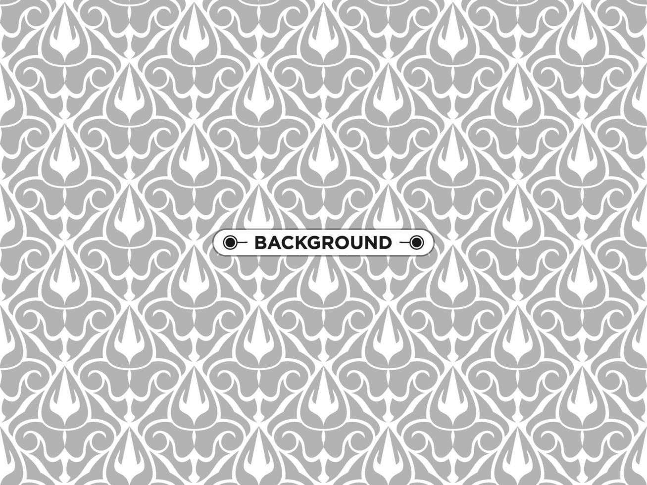 gray ethnic abstract background seamless elegant pattern vector