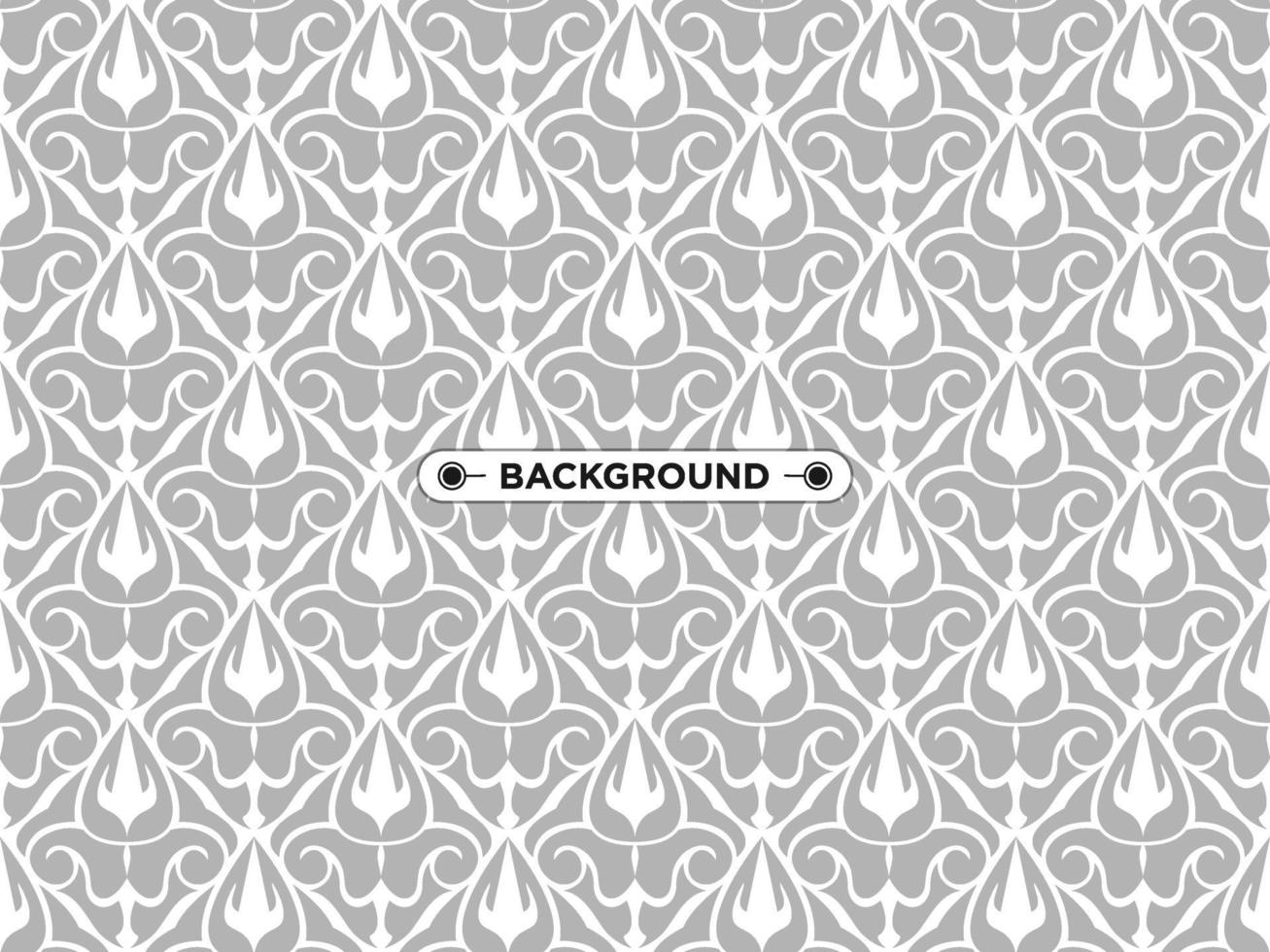 gray ethnic abstract background seamless elegant pattern vector