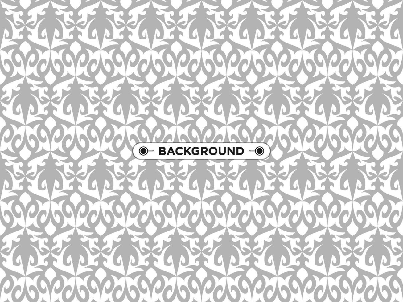 nice ethnic gray seamless pattern vector