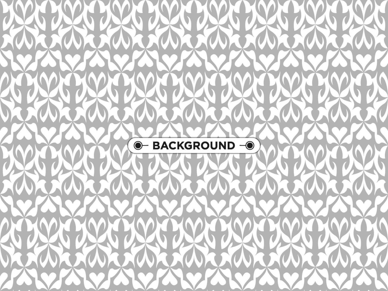 nice ethnic gray seamless pattern vector