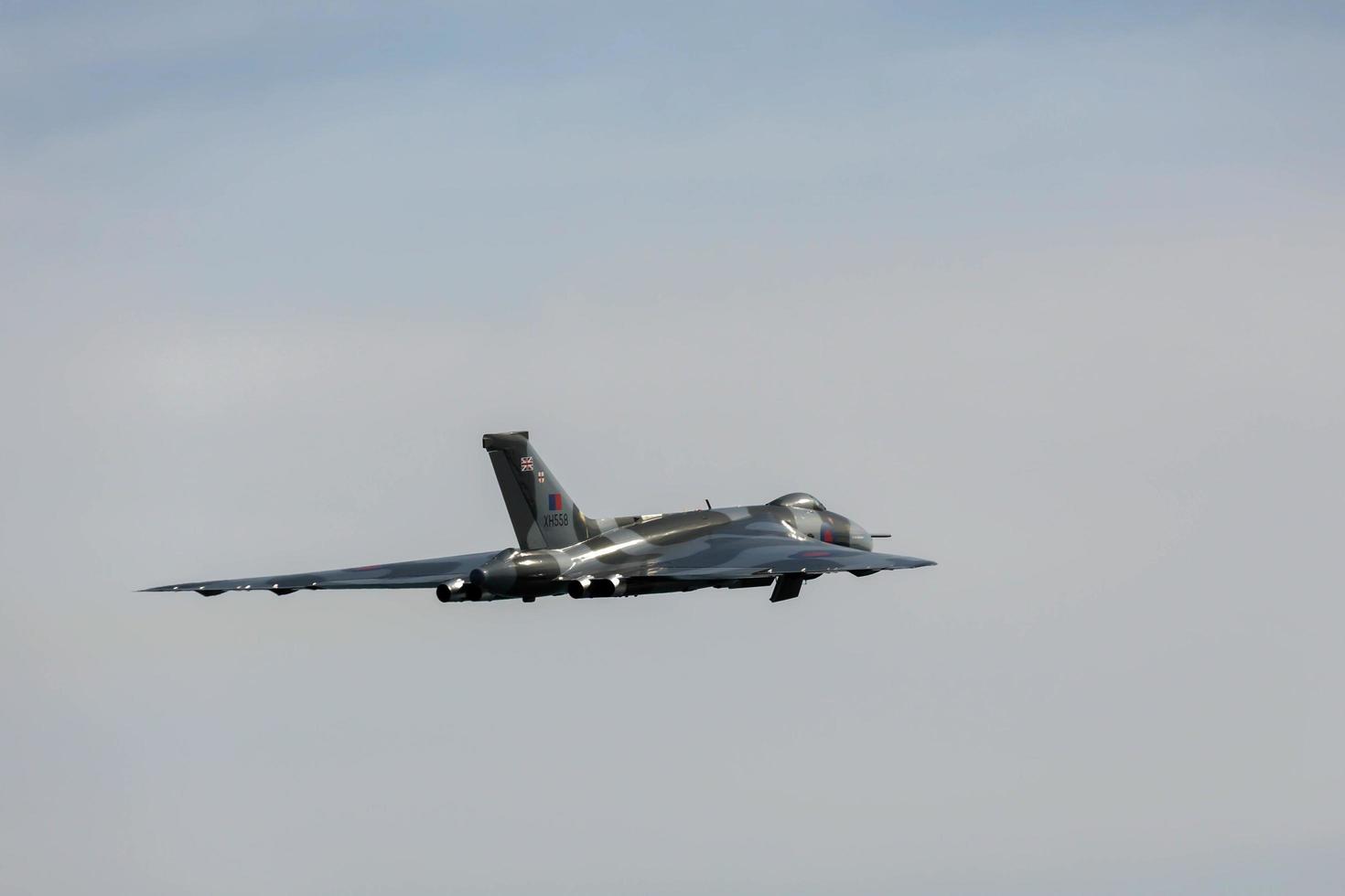 Eastbourne, East Sussex, UK, 2012. Avro Vulcan XH558 at Airbourne photo