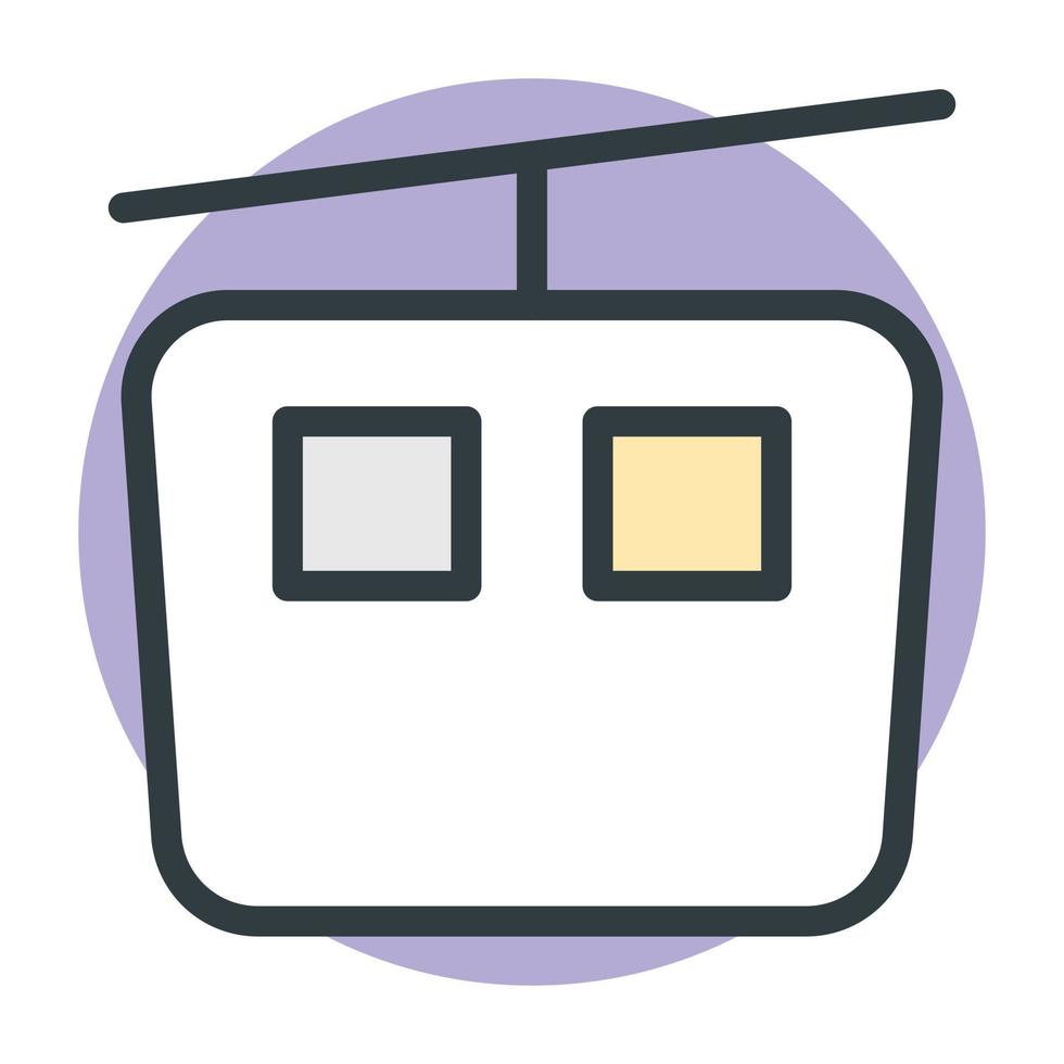 Trendy Chairlift Concepts vector