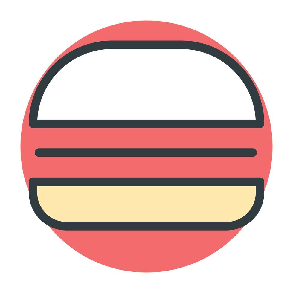 Trendy Burger Concepts vector