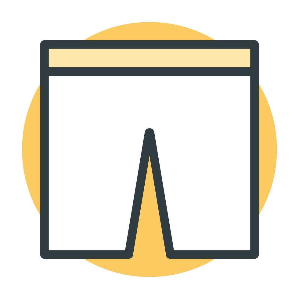 Trendy Shorts Concepts vector