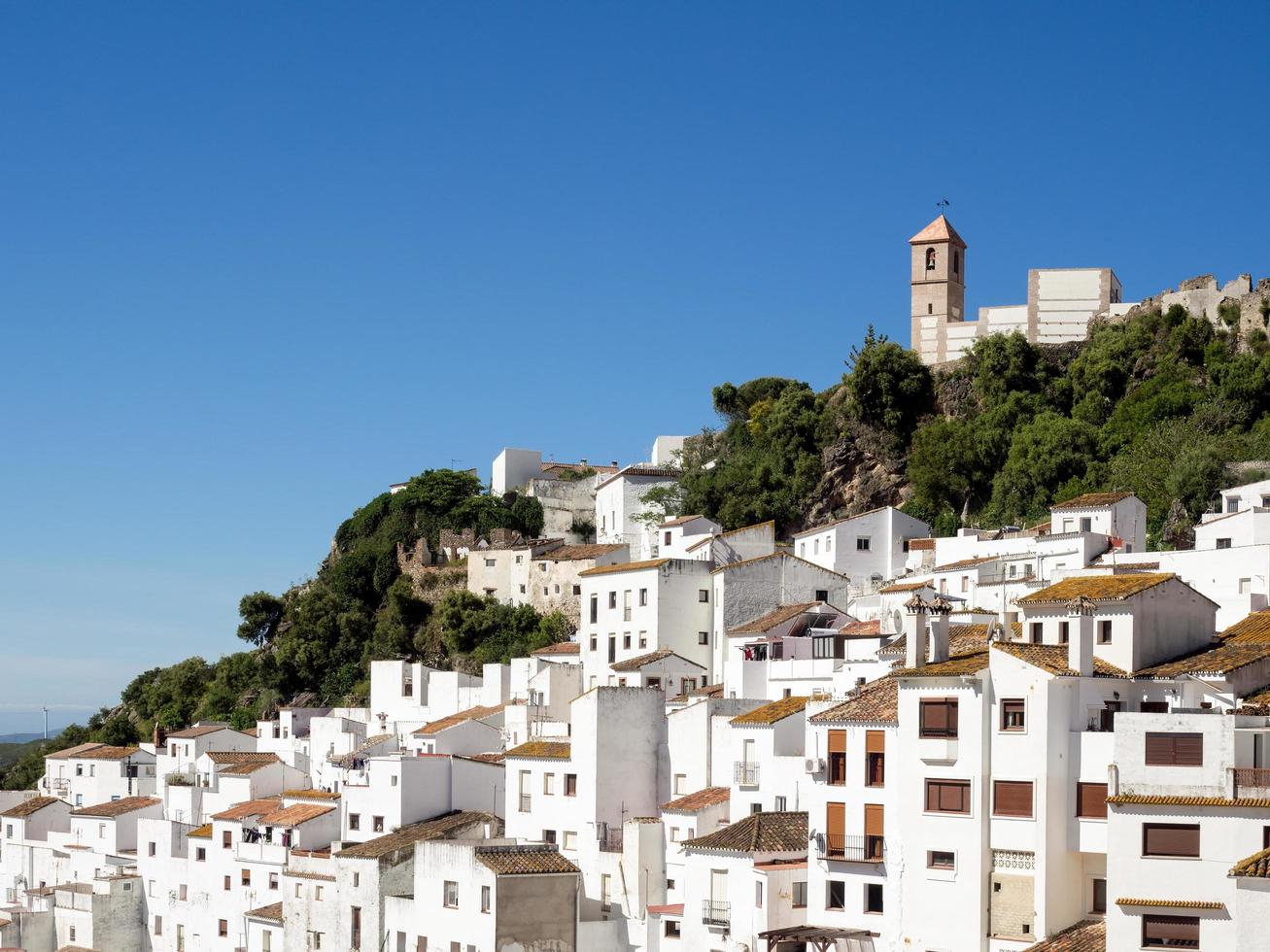 CASARES, ANDALUCIA, SPAIN, 2014. View of Casares in Spain on May 5, 2014 photo