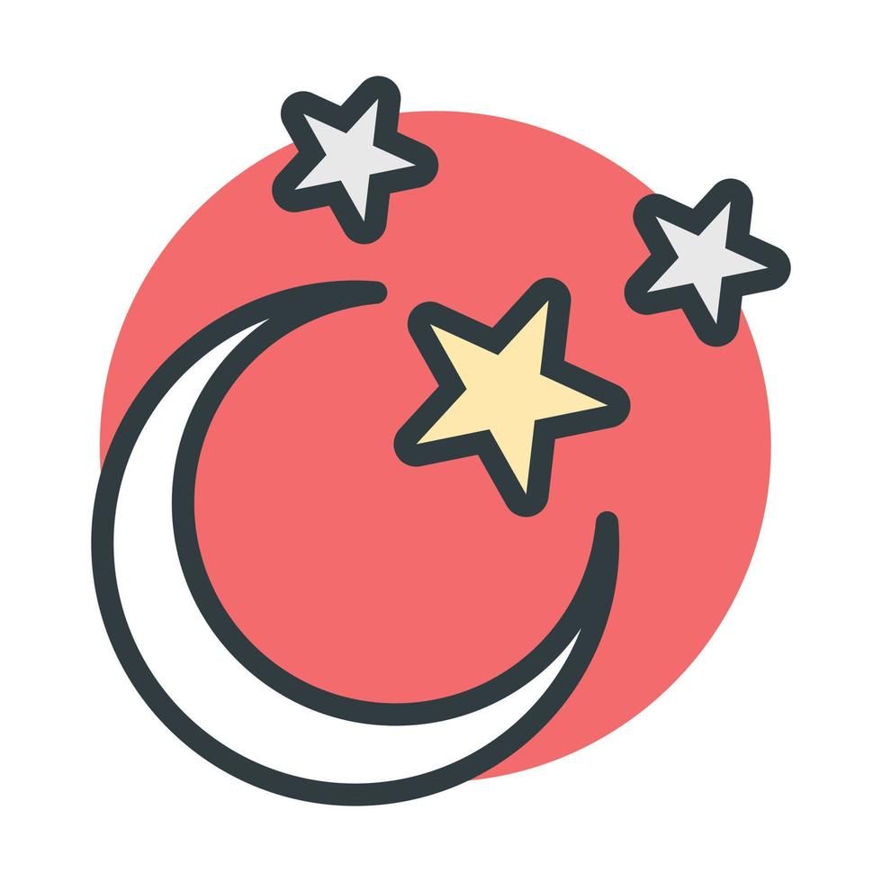 Trendy Nighttime Concepts vector