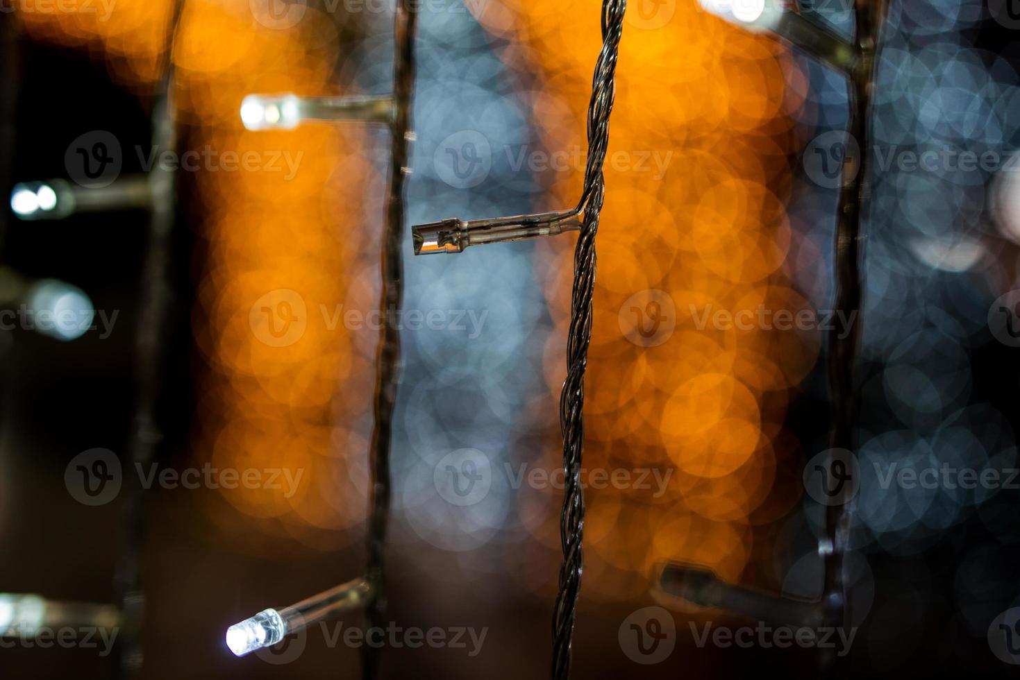 círculo bokeh, hermosos colores abstractos para el fondo navideño - imágenes foto