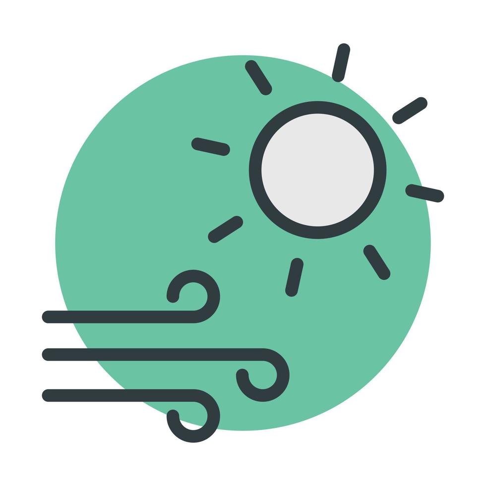 Sunny Wind Day vector
