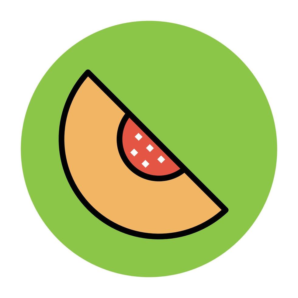 Trendy Melon Concepts vector