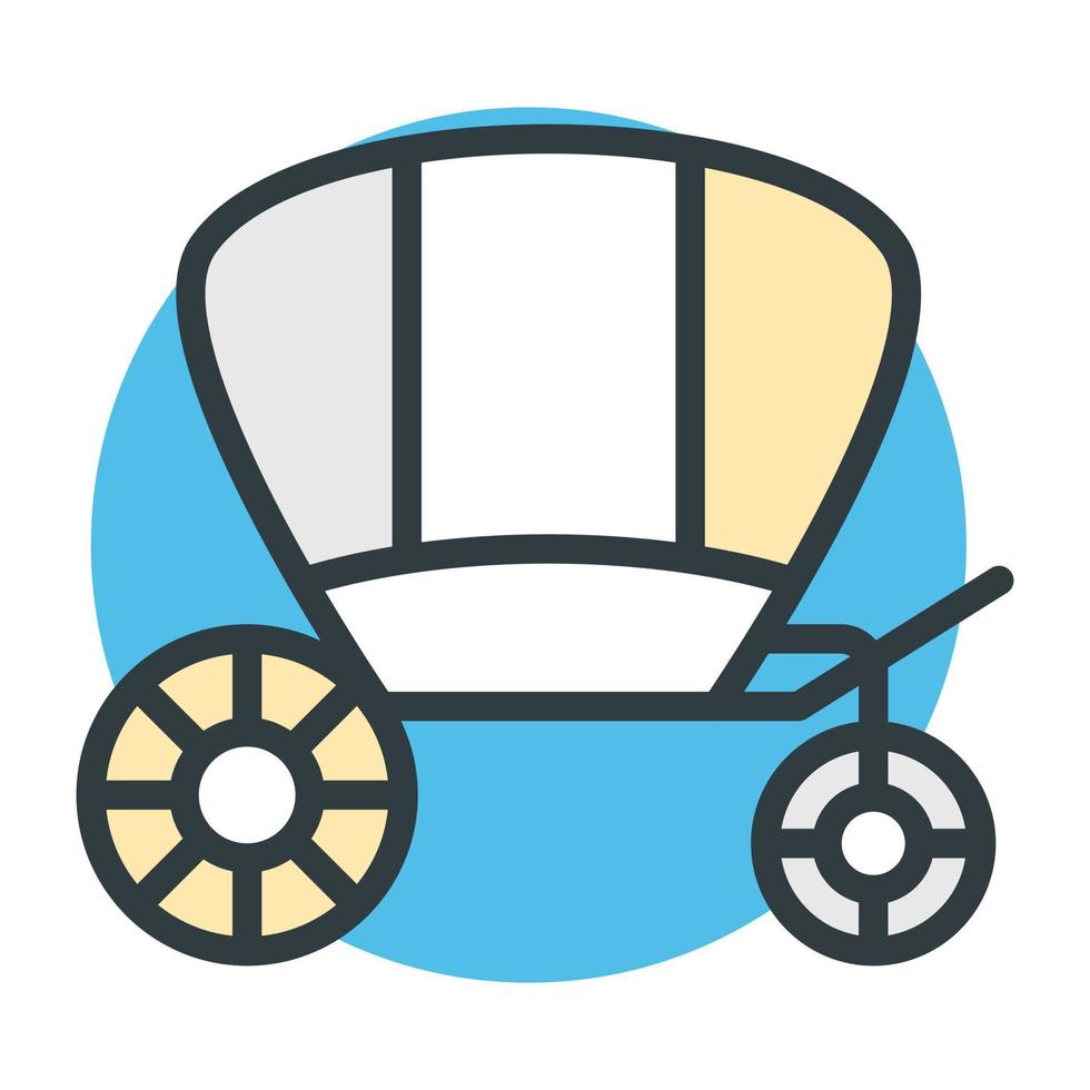 Wedding Carriage Concepts vector