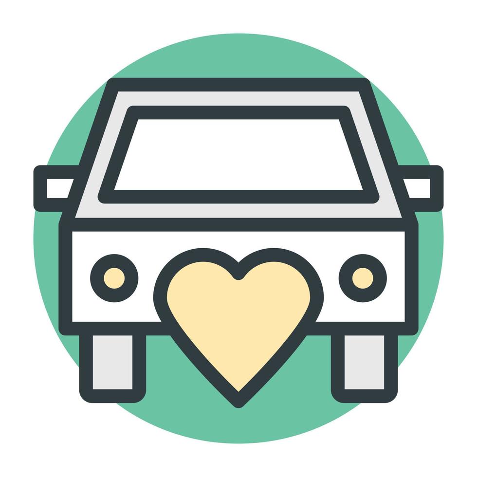 Honeymoon Car Concepts vector