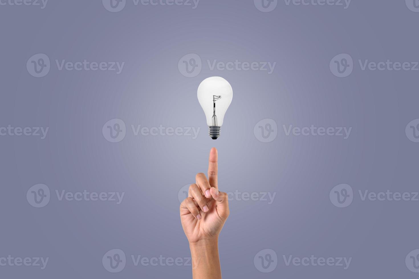 Successful ideas hand In doing business Hand expression concept photo