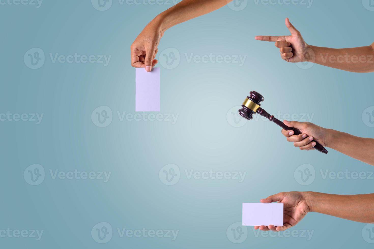 Successful ideas hand In doing business Hand expression concept photo