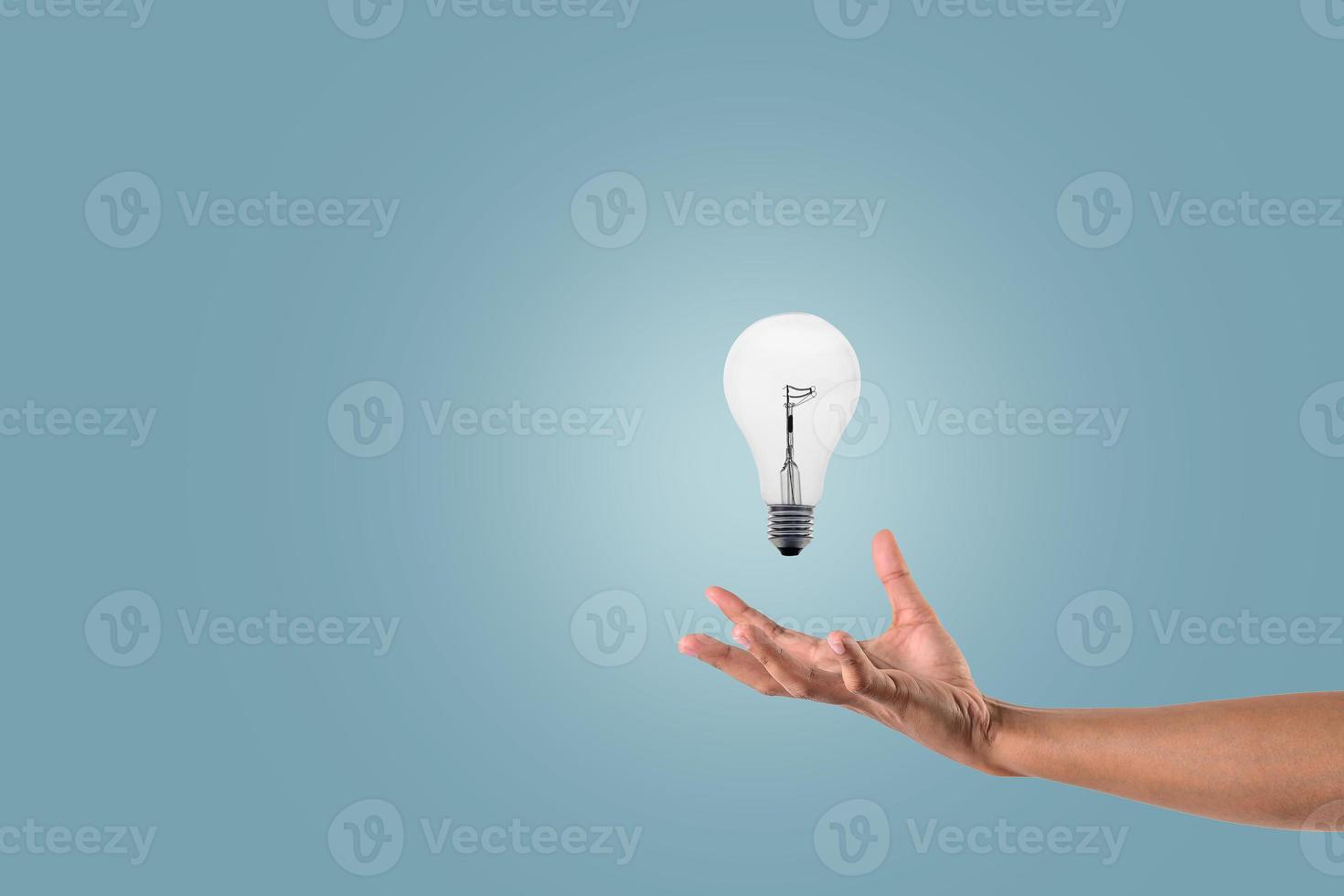 Successful ideas hand In doing business Hand expression concept photo