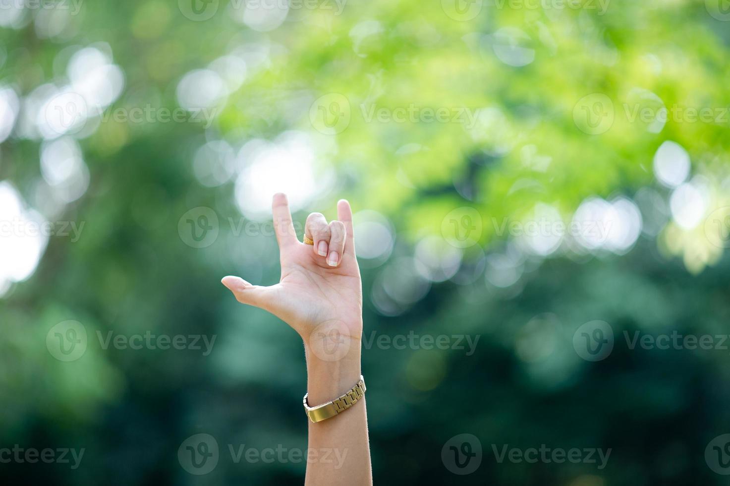 The hand that expresses pure love Clean white hands, love concepts photo