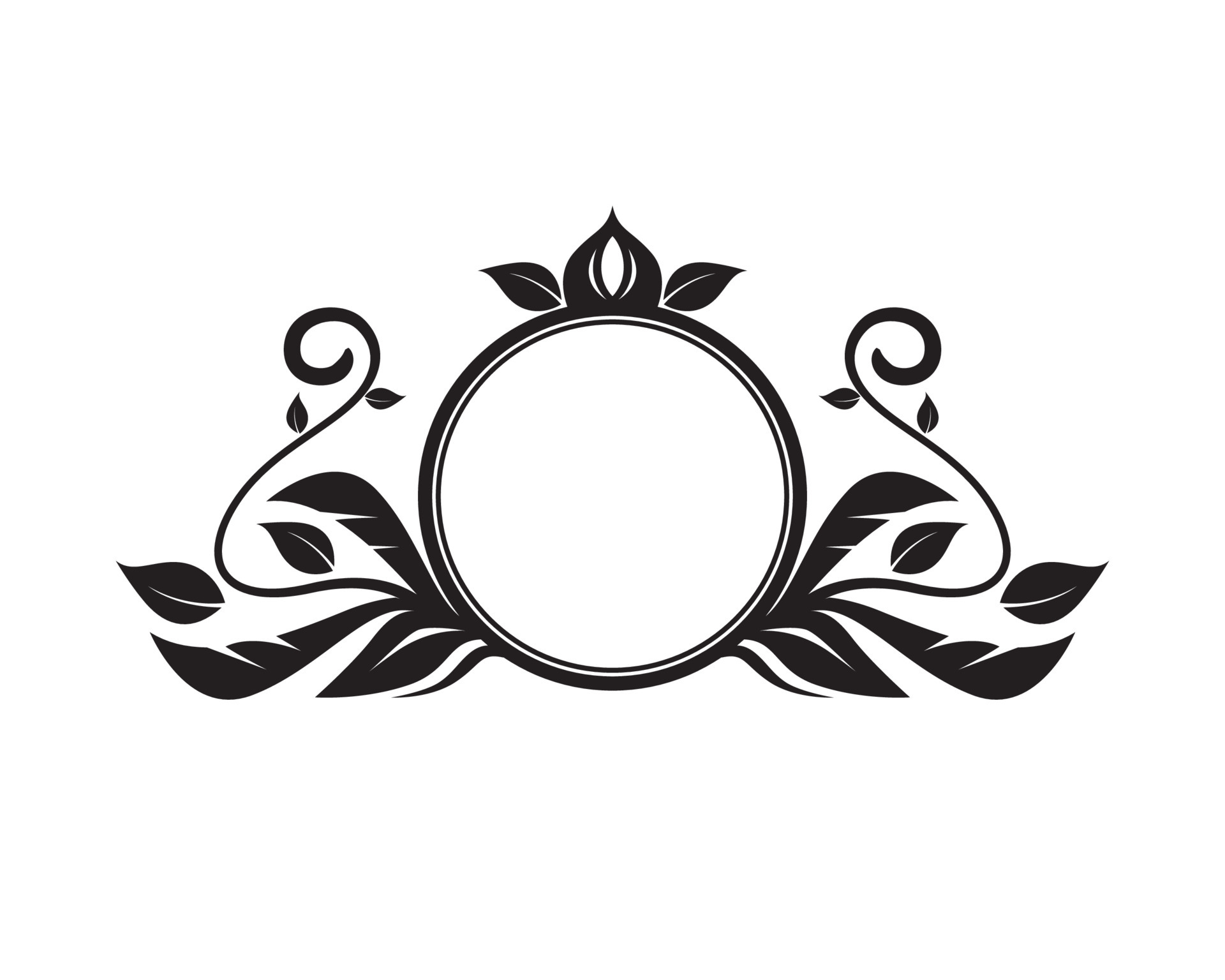 ornament vector, name tag decoration 6867676 Vector Art at Vecteezy