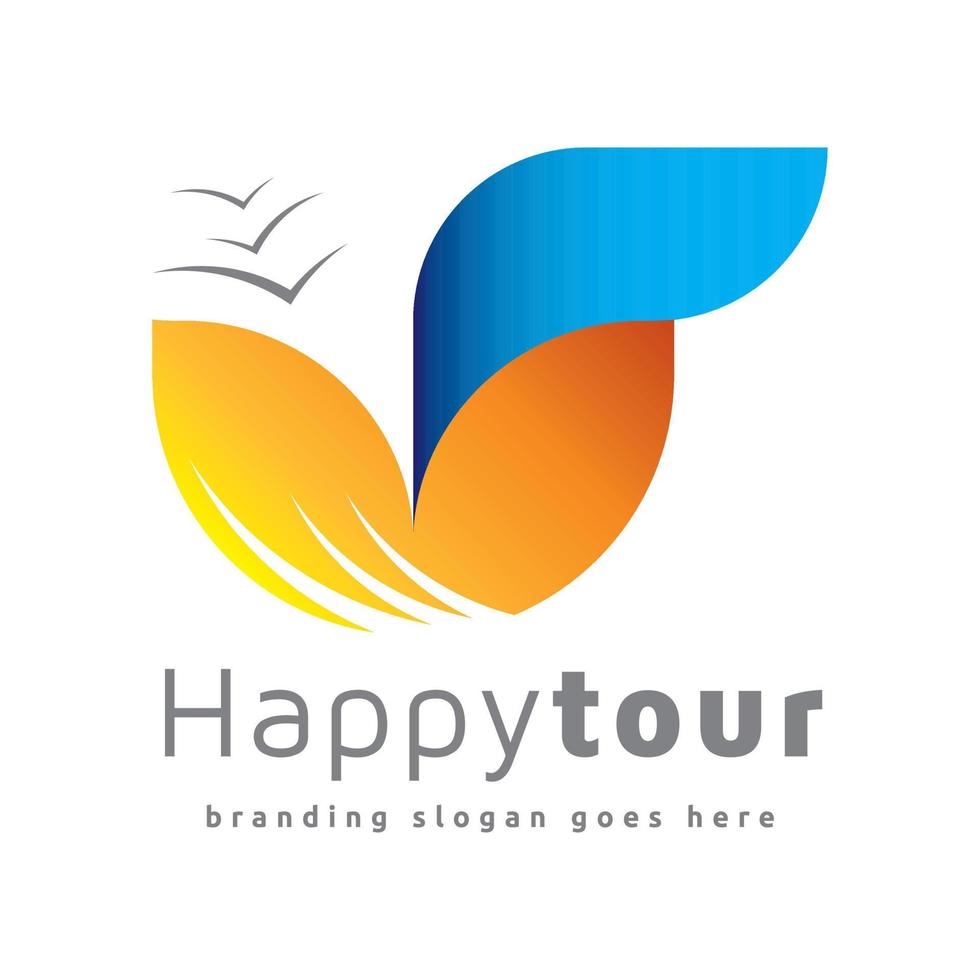 Travel Tourism Logo Template vector