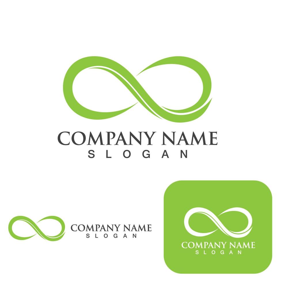 Infinity logo Design Vector