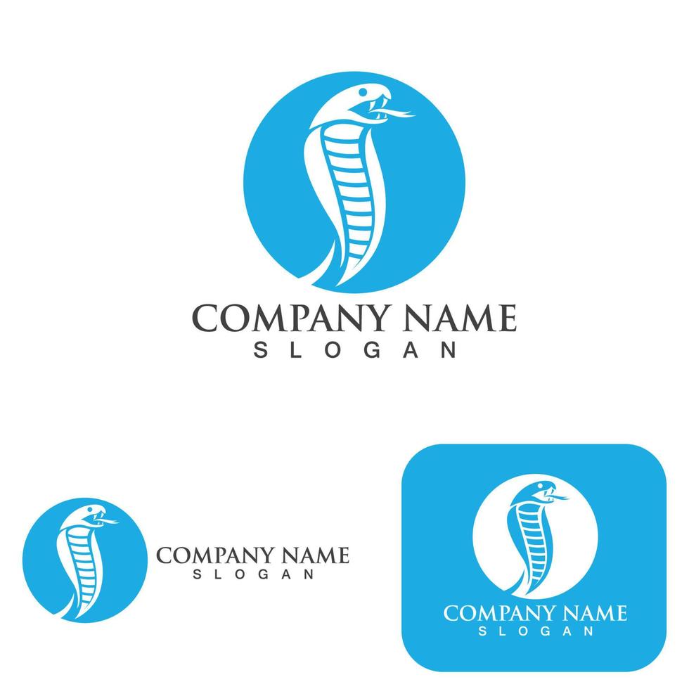 viper snake logo design element. danger snake icon. viper symbol vector