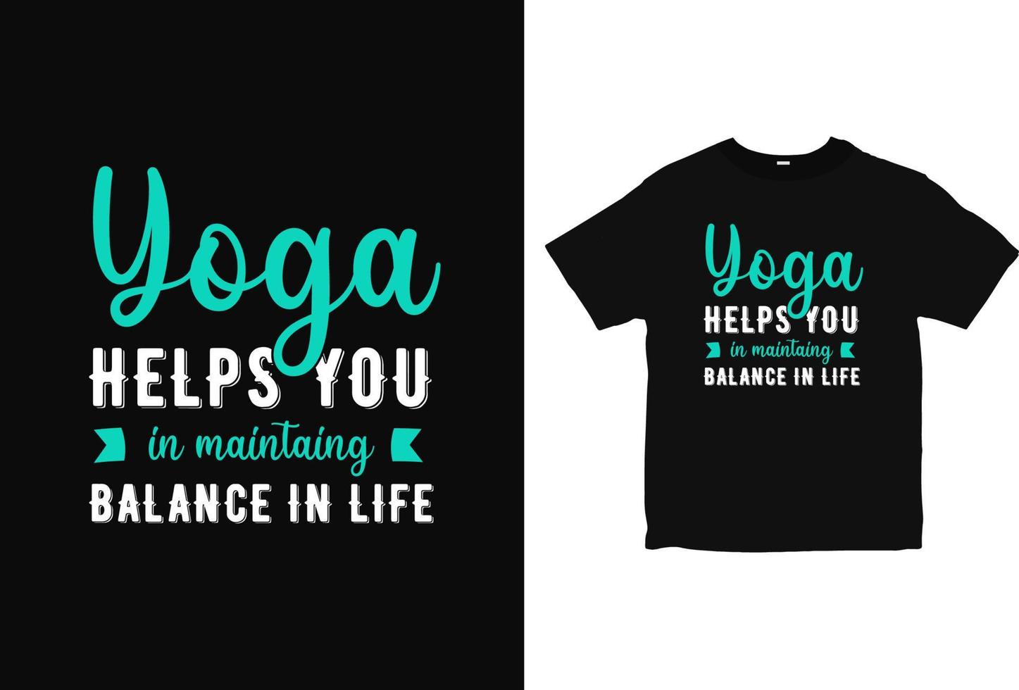 Retro Yoga day T-shirt design, Yoga shirt design vector, typography tee design vector