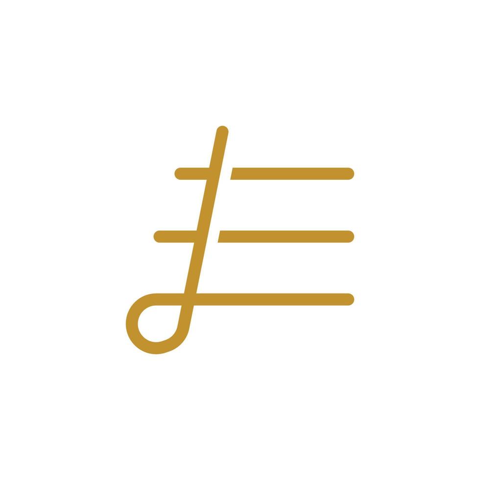luxury letter EL or LE logo design vector