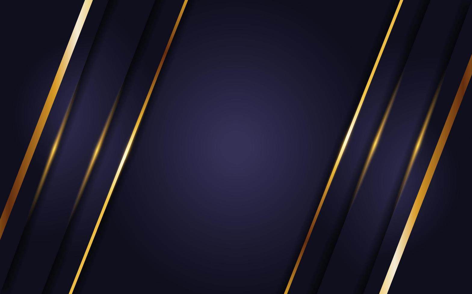 luxurious navy background with golden lines vector