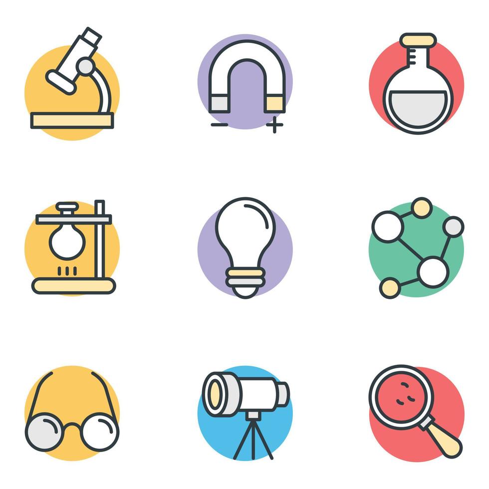 Lab Experiment Concepts vector