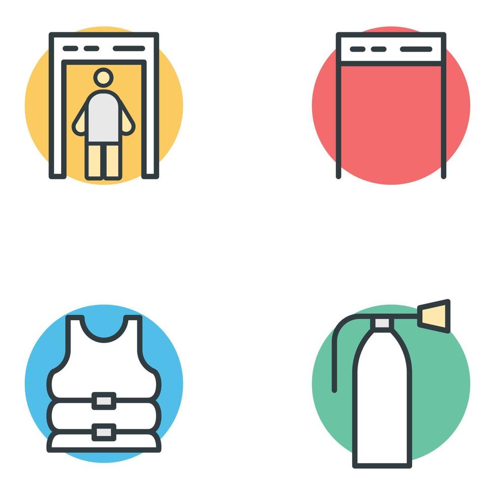 Security Vest Concepts vector