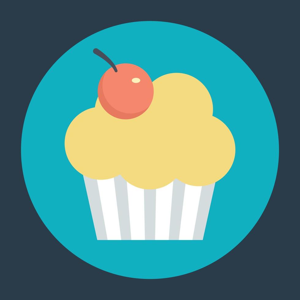 Trendy Cupcake Concepts vector