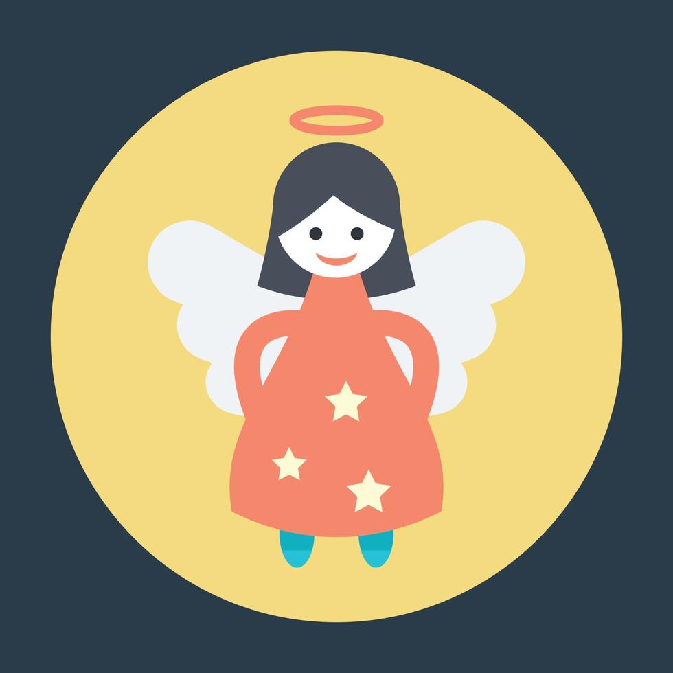 Trendy Angel Concepts vector