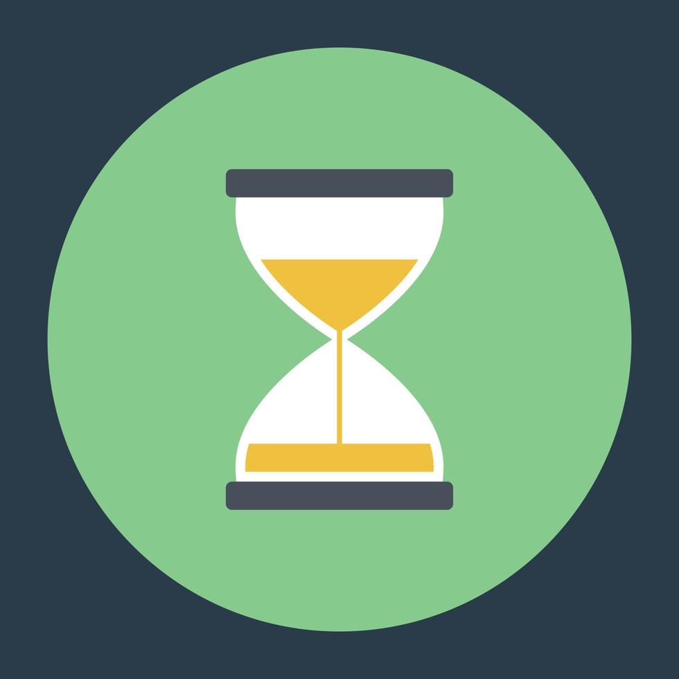 Trendy Hourglass Concepts vector