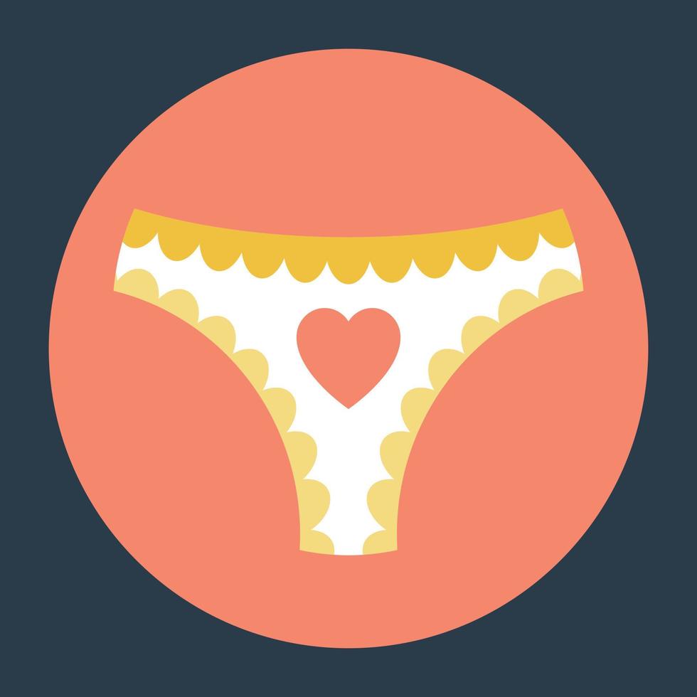 Trendy Panty Concepts vector