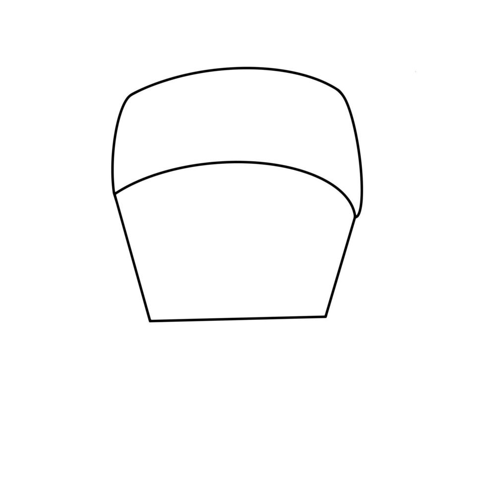 Bakery Bread Food Cafe Breakfast Hand drawn Doodle vector