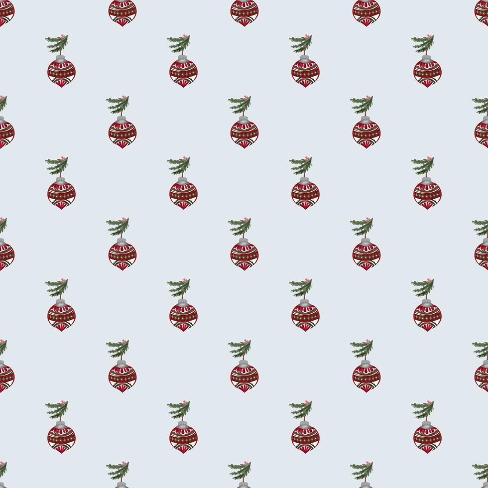 Christmas seamless pattern background. Vector illustration.