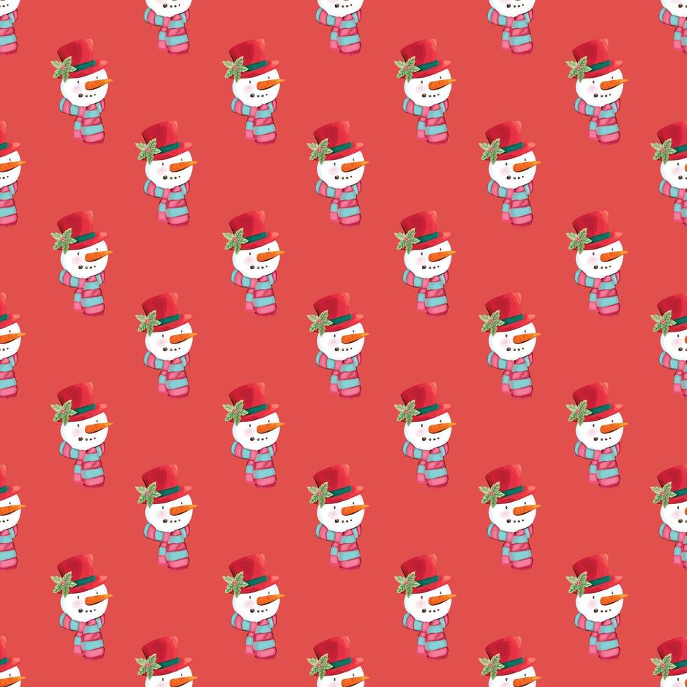 Christmas seamless pattern background. Vector illustration.