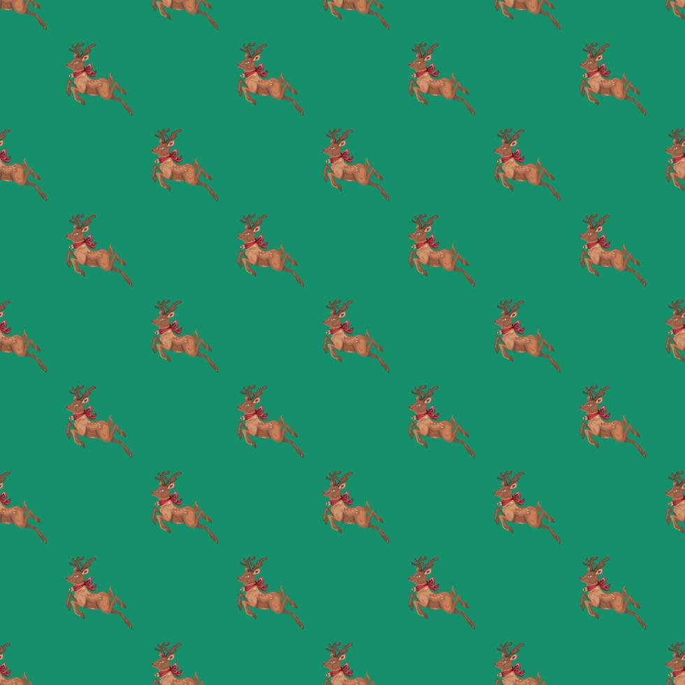 Christmas seamless pattern background. Vector illustration.