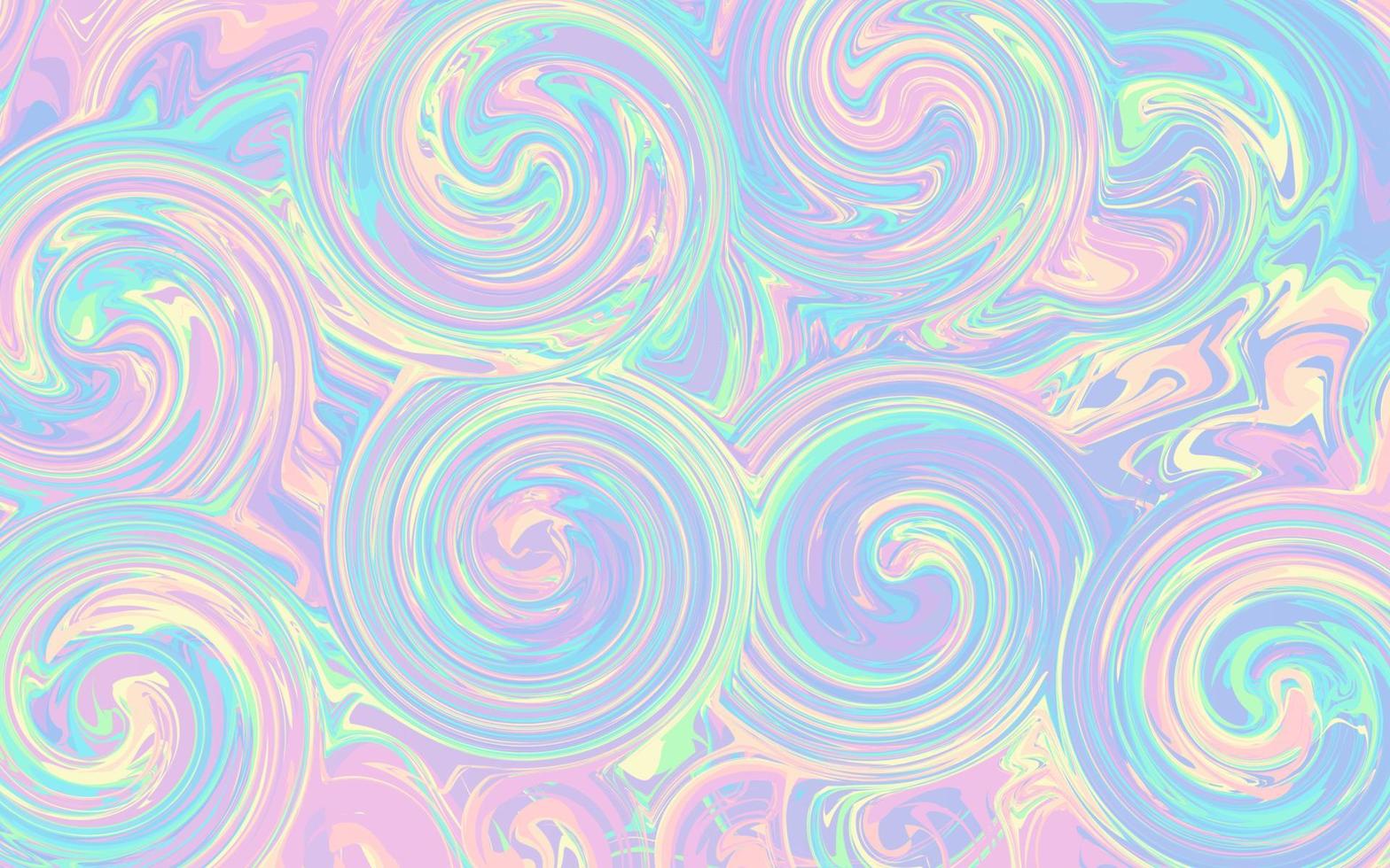 Abstract Colorful Marble Background Glossy And Shiny Swirl Wallpaper. vector