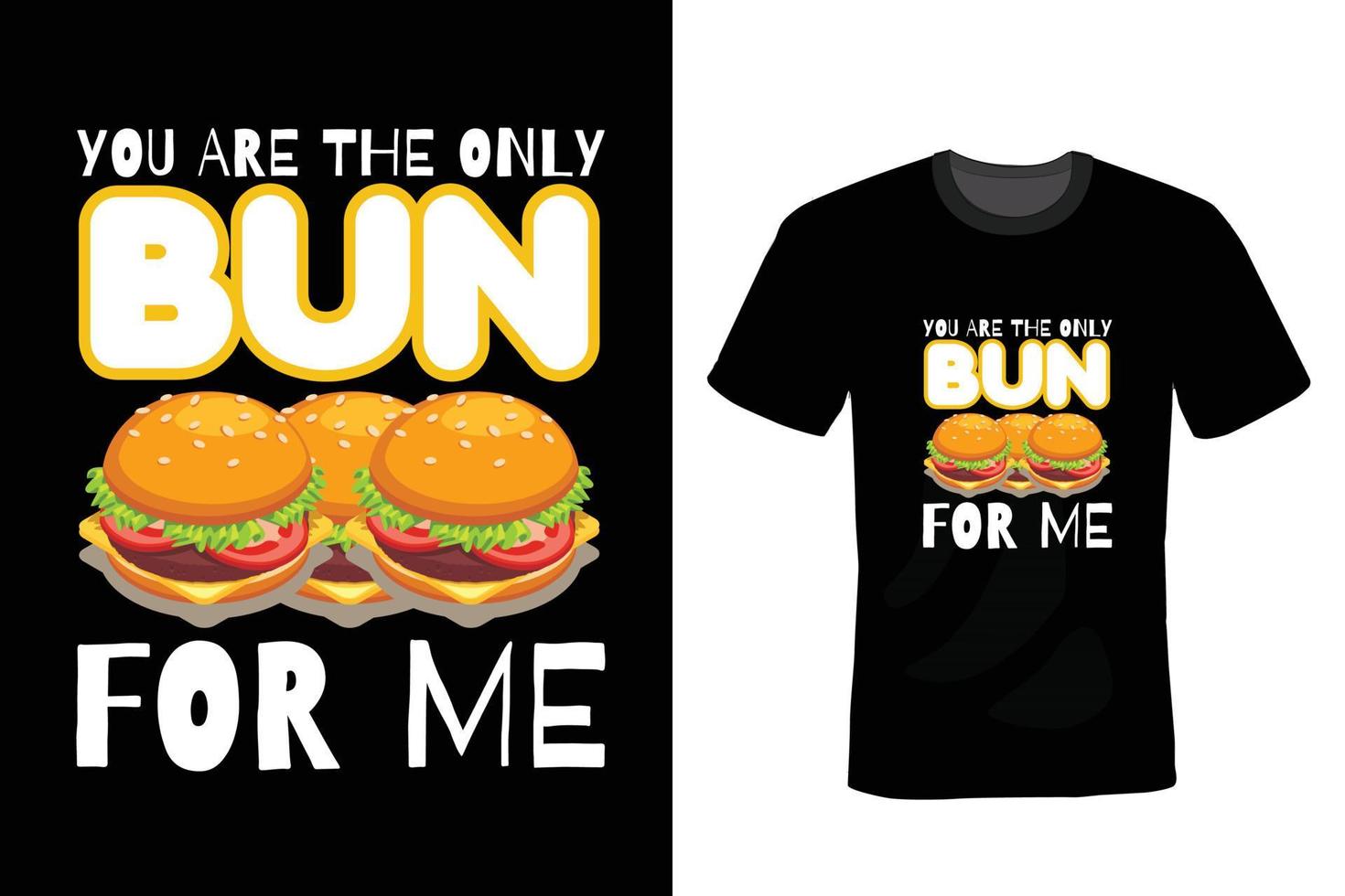 diseño de camiseta de hamburguesa, tipografía, vintage vector
