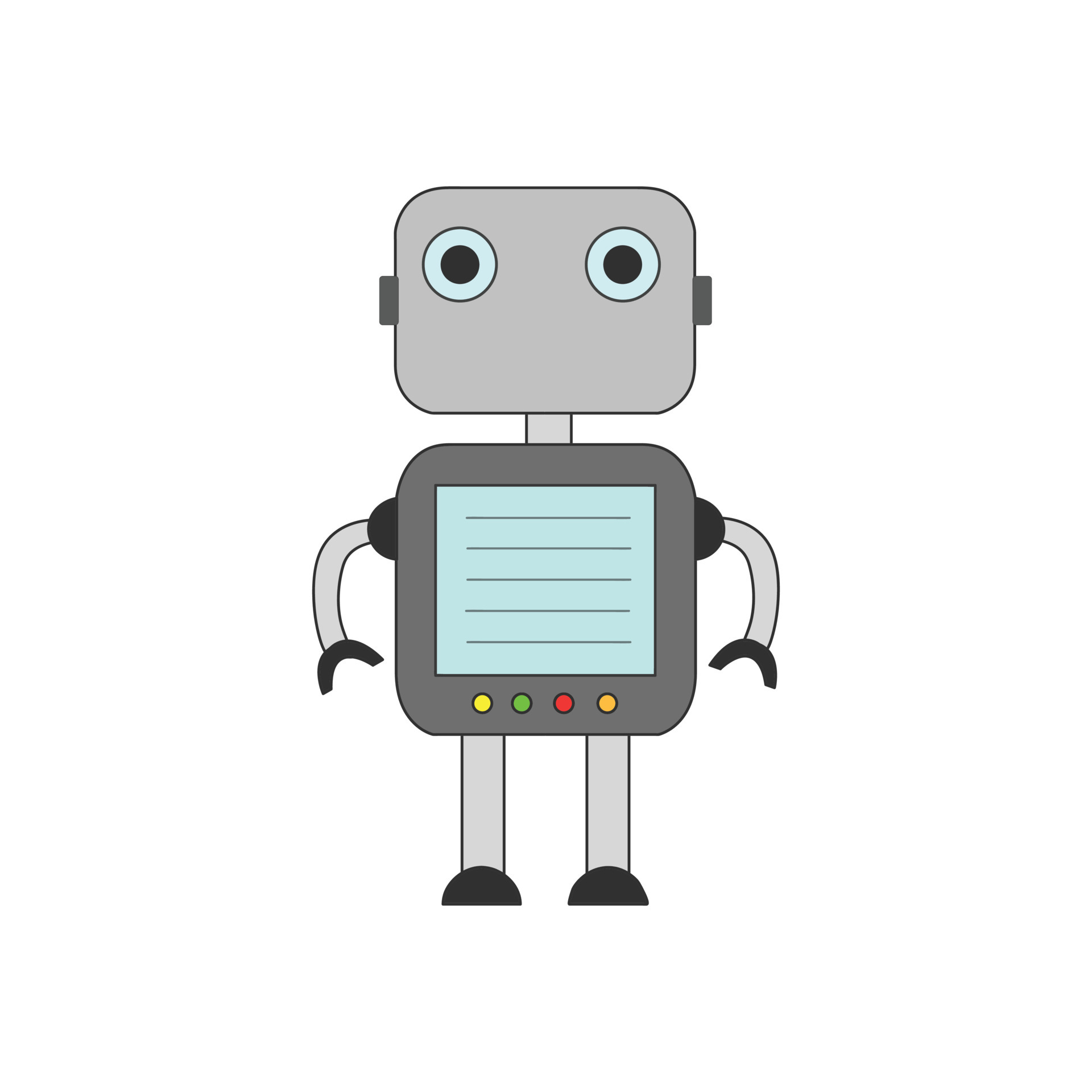 Robots on a white background Bots chat customer service. Vector illustration icon web design. 6873180 Vector at Vecteezy