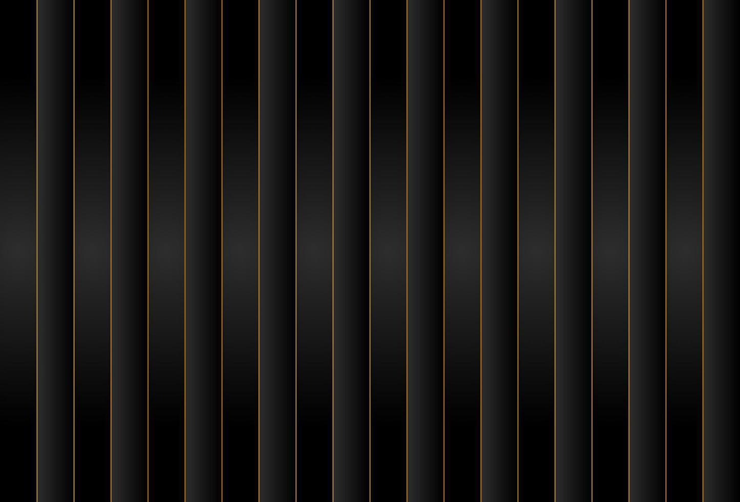 Abstract black and gold luxury background vector