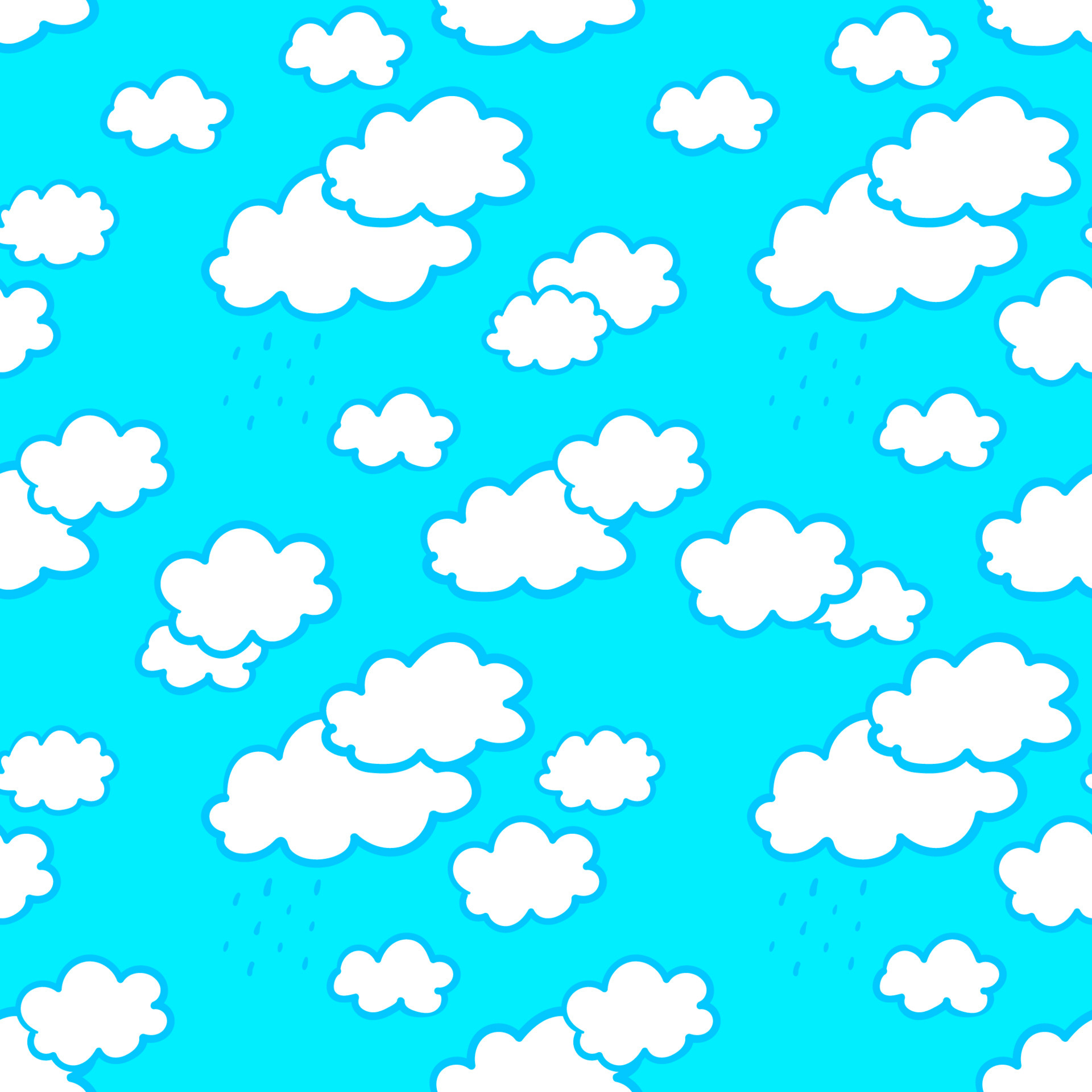 Seamless pattern with clouds, sky pattern. 6874003 Vector Art at Vecteezy